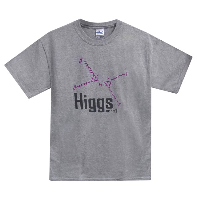 【素粒子物理グッズ】新Higgs Boson Tシャツ