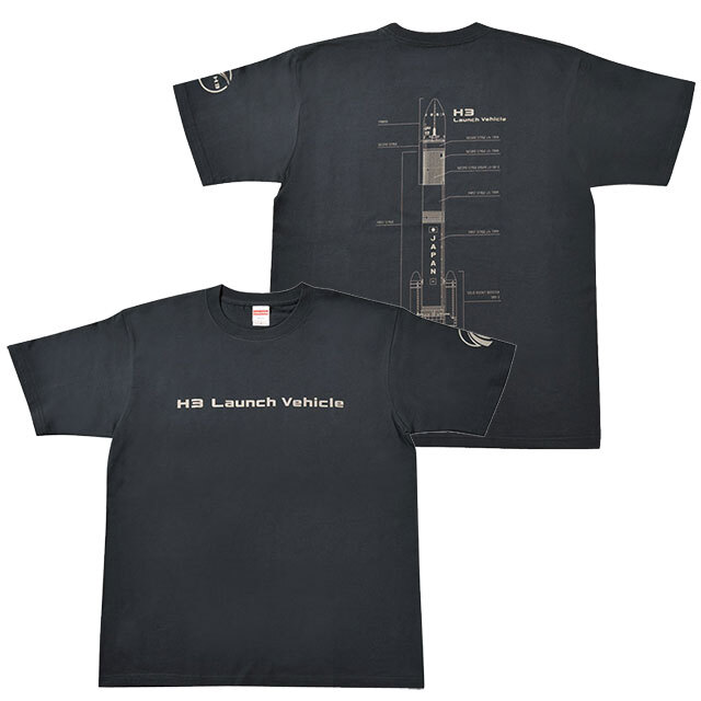 H3ロケット Tシャツ Vol.01　110cm~XL