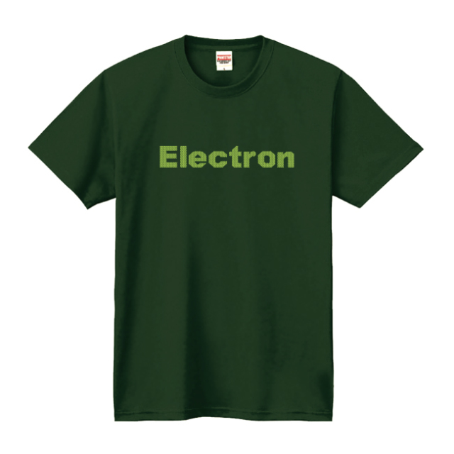 ELECTRON(電子)Tシャツ[フォレストグリーン]