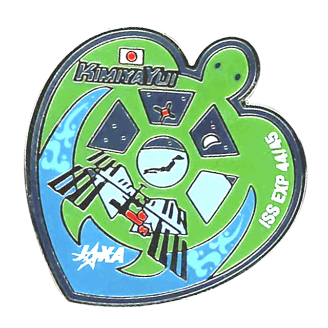 【JAXAオフィシャルグッズ】ISSミッションバッヂ(油井宇宙飛行士第44/45次長期滞在)