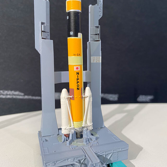オフィシャルグッズ】日本の宇宙開発スケールフィギュア ［ロケット