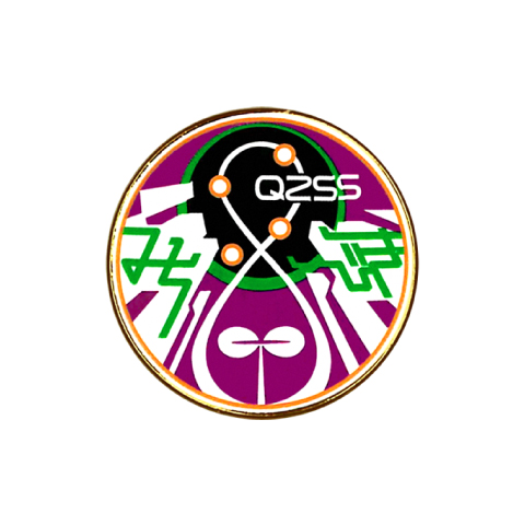 ピンバッヂ　みちびき　メイン