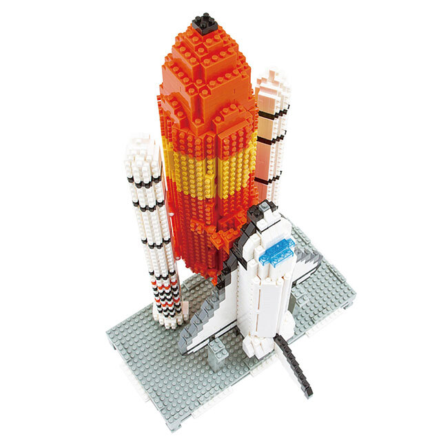 宇宙グッズ】ナノブロック（スペースセンターデラックスエディション）