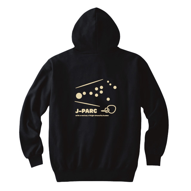 J-PARCパーカー ブラック