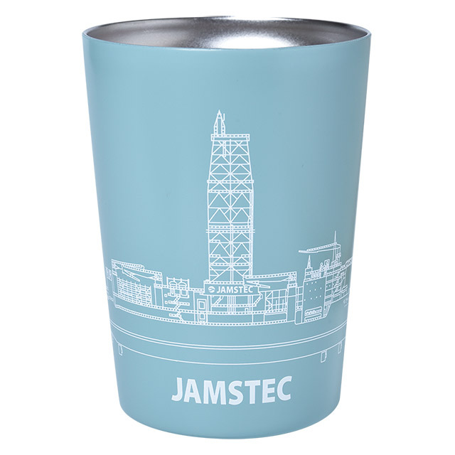 【JAMSTECグッズ】ちきゅう　タンブラー ｜ ジャムステック（海洋研究開発機構）