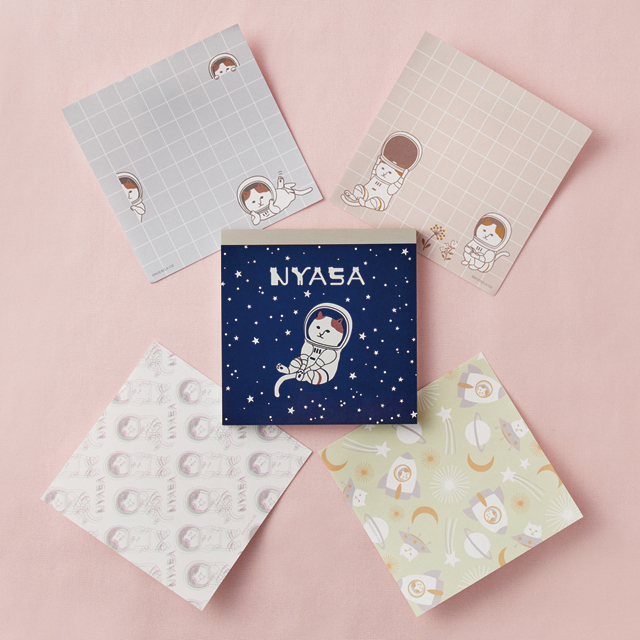 NYASAグッズ】スクエアメモパッド