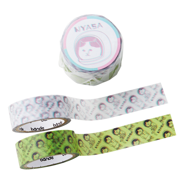 NYASA　マスキングテープ2個セット　アート