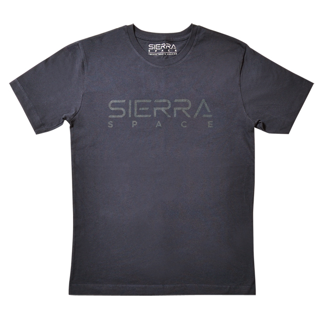 Sierra Space Tonal Logo T-Shirt Navy シエラスペース