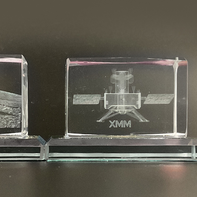 宇宙グッズ3Dクリスタル[MMX]