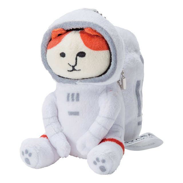 【NYASAグッズ】ぬいぐるみキーホルダー お座りNYASA