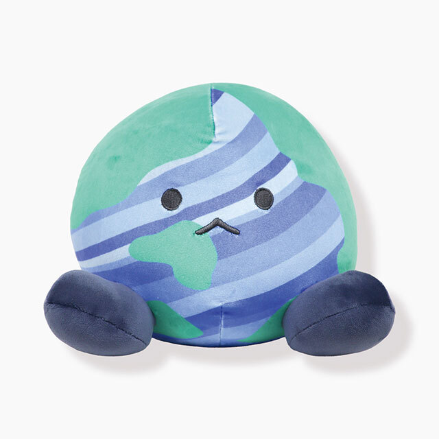 ちょこんとPLANET クッション 地球 ｜ ア~ス
