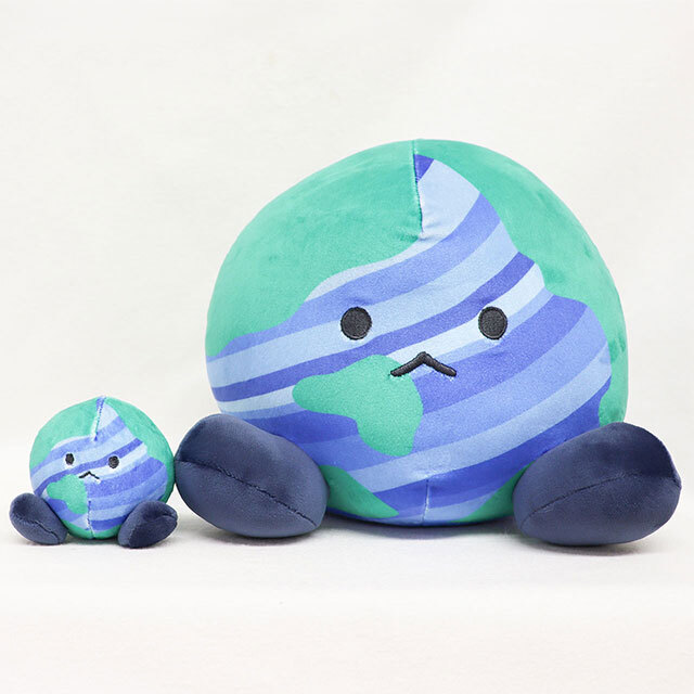 ちょこんとPLANET クッション 地球 ｜ ア~ス