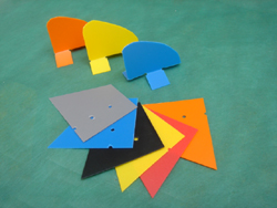 【ロケット工作】ロケットパーツ　ロケットウィング　6枚セット