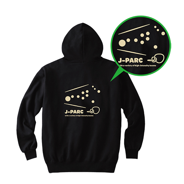 J-PARCパーカー ブラック