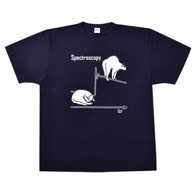【KEKグッズ】スペクトルネコTシャツネイビー（S～XL）