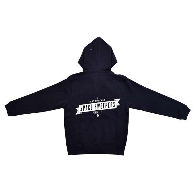 Astro Scale　パーカー　背面