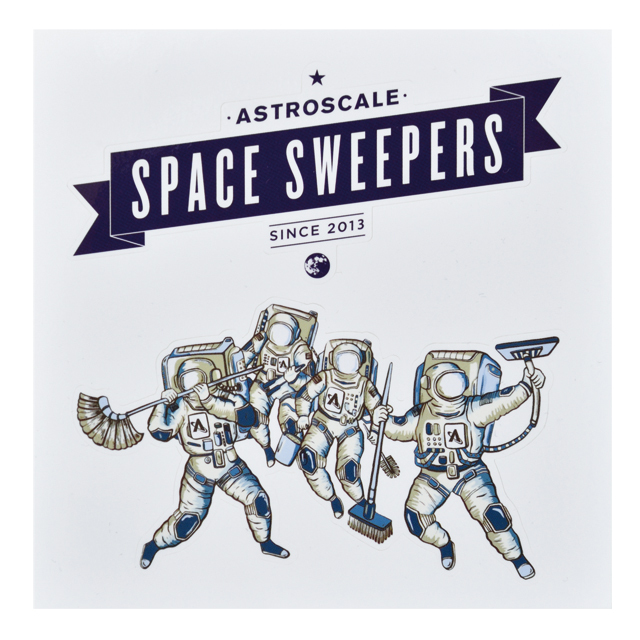 Astro Scale　ステッカー　Space Sweepers