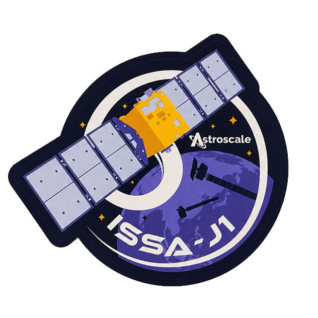 【ASTROSCALE OfficialGoods】ISSA-J1 ステッカー
