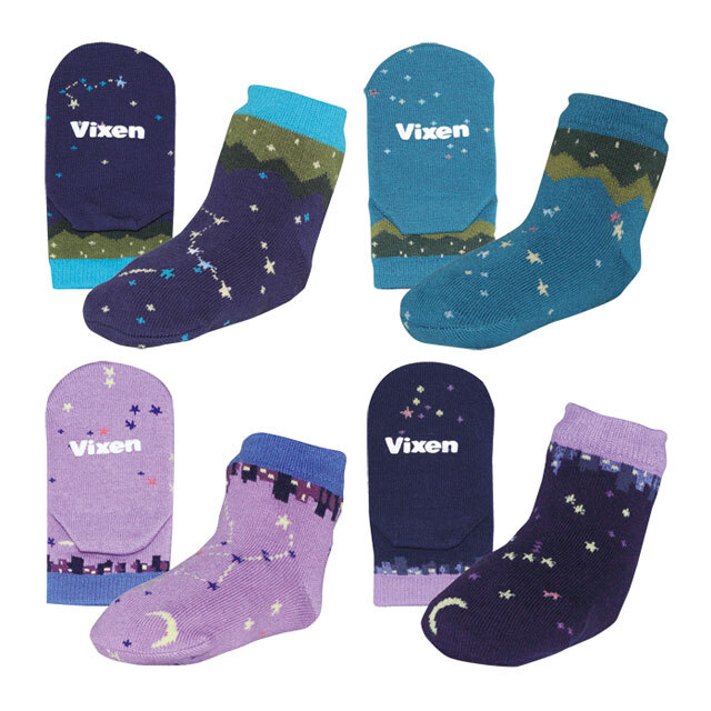 【宇宙雑貨】宙ソックス ベビーサイズ（全4種）