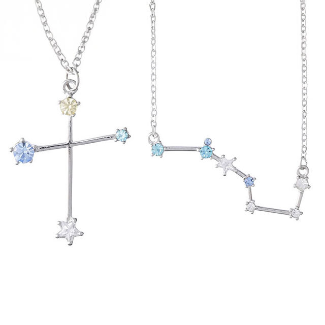 【宇宙雑貨】宙ジュエリー ｜ ネックレス（みなみじゅうじ座、北斗七星）