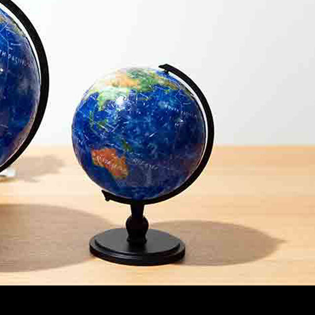 宇宙グッズ】3D地球儀パズル 240ピース ブルーアース アクア