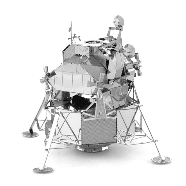 宇宙グッズ】メタリックナノパズルアポロ月着陸船