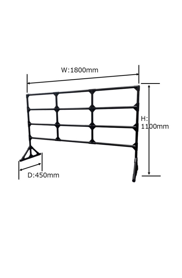 イベントフェンス　サイズ