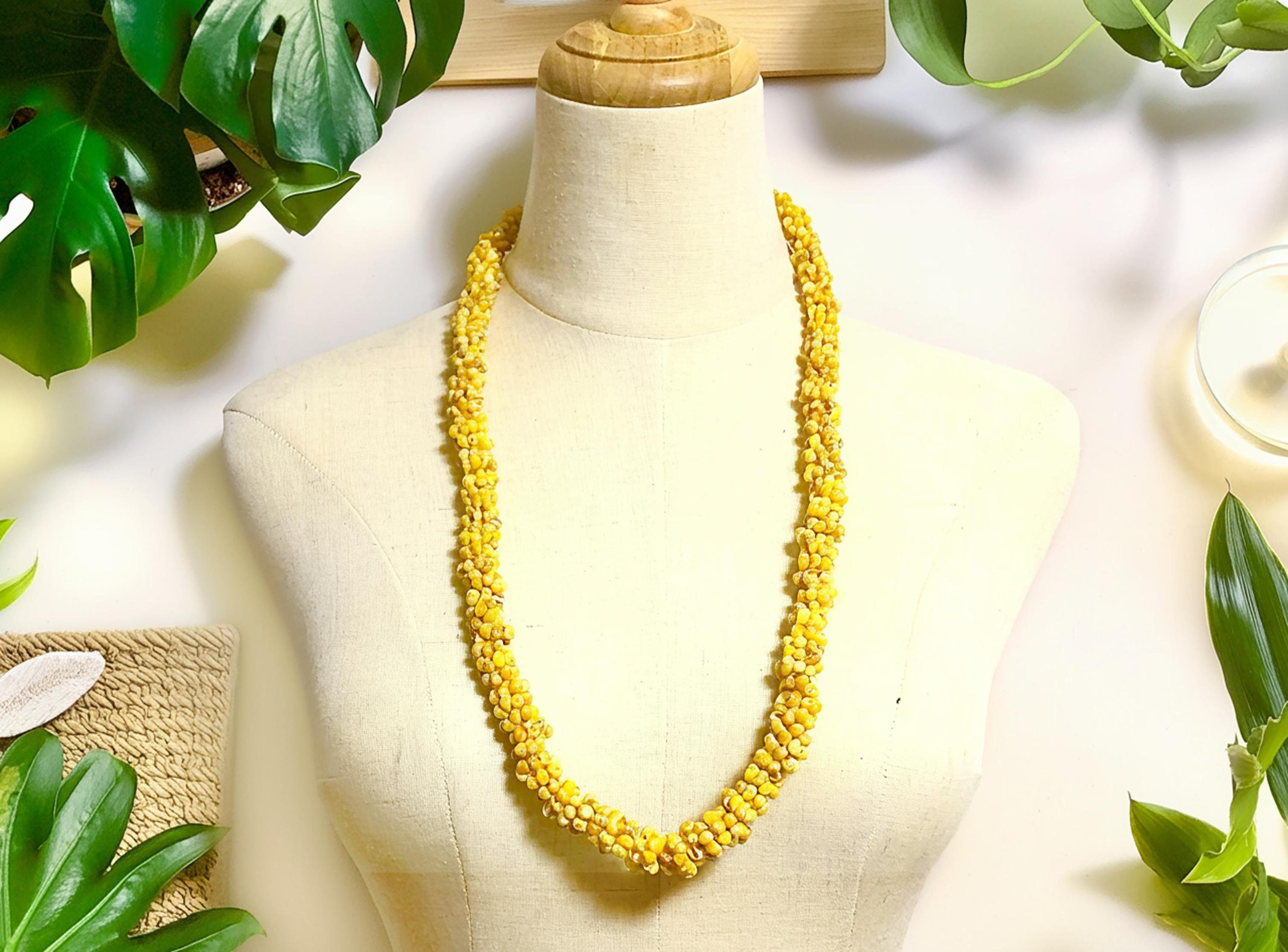 【メール便送料無料】モンゴシェルレイ/イエロー