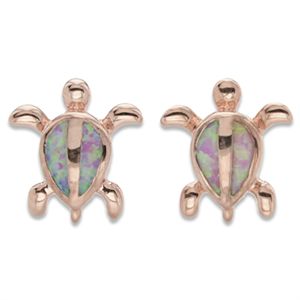 ピンクオパールホヌピアス