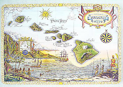 ハワイアン・ヴィンテージポストカード/オールドハワイ