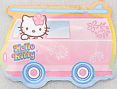 【在庫限りの激安特価】ハローキティ☆ハワイ限定スティックノート/サーフボード