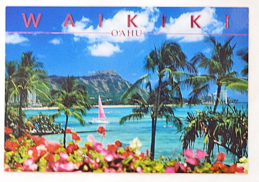 ハワイアン・ポストカード/WAIKIKI OAHU
