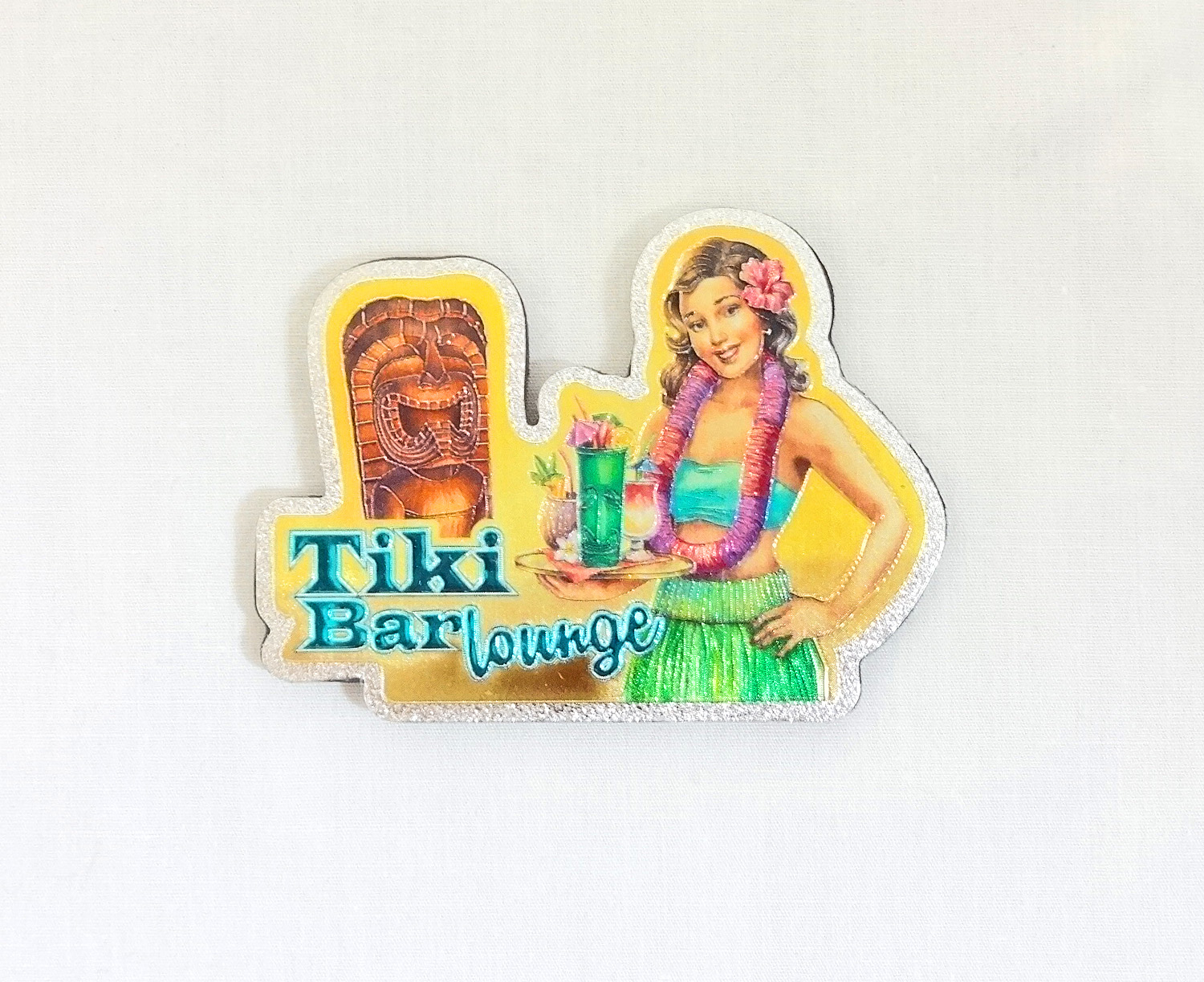 ハワイアンマグネット/フラガールTIKI