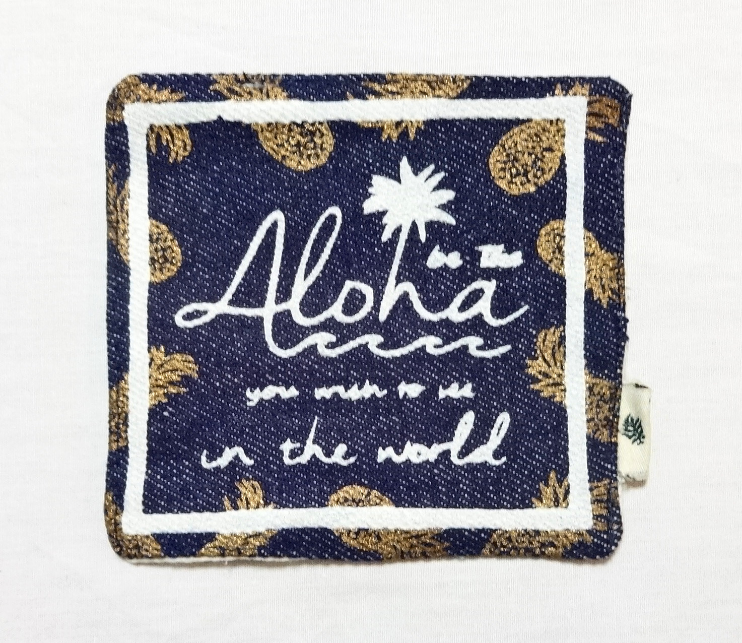 ハワイアンデニコースター/シャイニーパイナップル