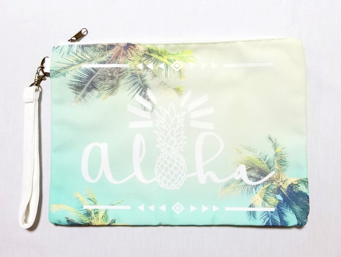 ハワイアンシャロハクラッチ/アロハパイナップル