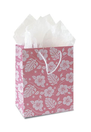 ハワイアン・ペーパーギフトバッグ/ハイビスカス