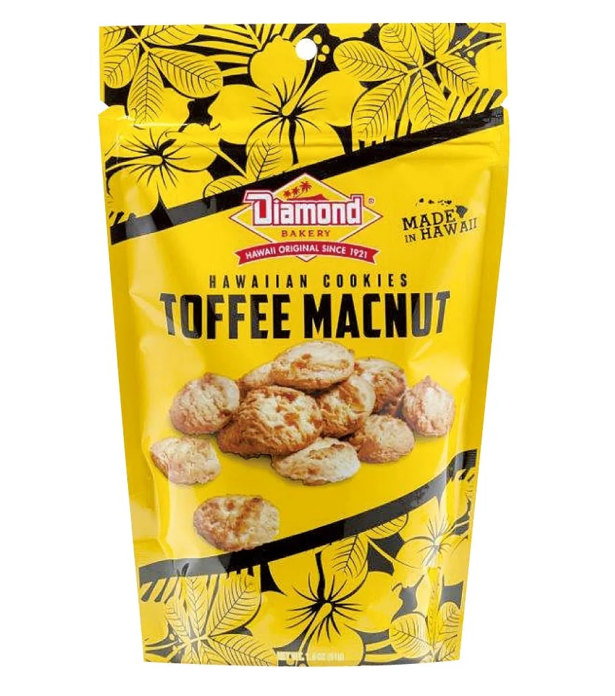ダイアモンドベーカリー/ハワイアンクッキー/トフィーマカナッツ（51g）
