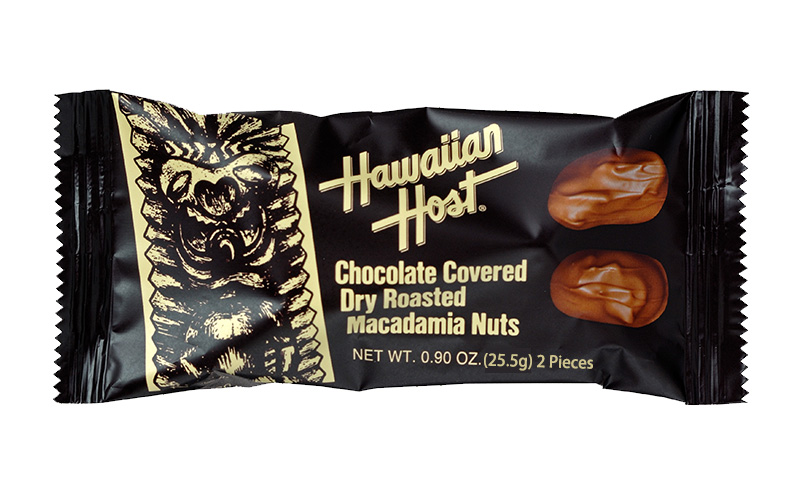 ハワイアンホースト/マカダミアナッツチョコレートTIKIバー/（2粒入り）