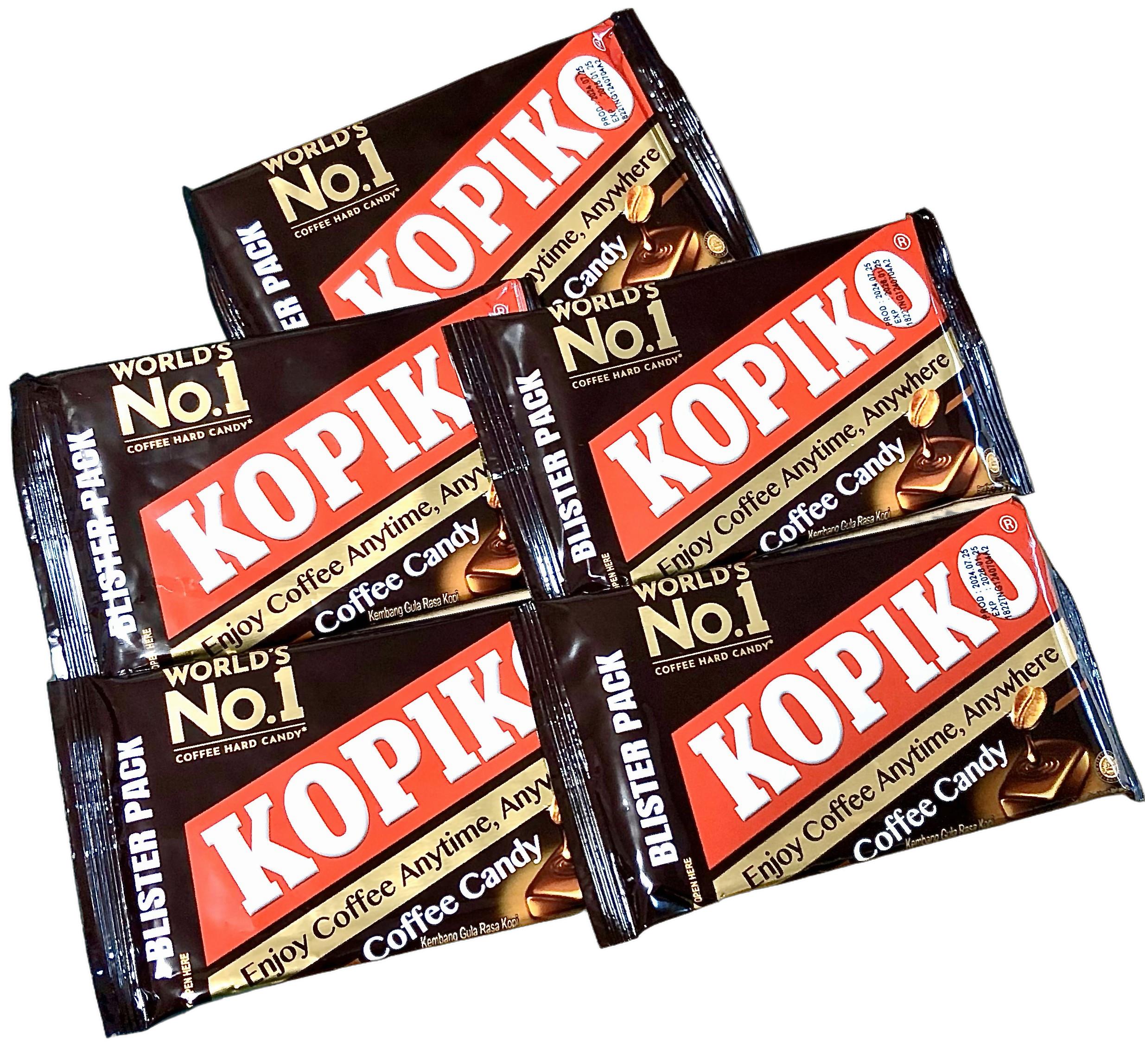 【５袋セット・メール便送料無料】コピコ/KOPIKOブリスターパックコーヒーキャンディ（32g）×５袋セット