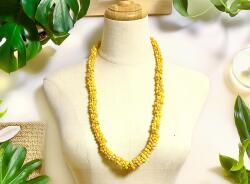 【メール便送料無料】モンゴシェルレイ/イエロー