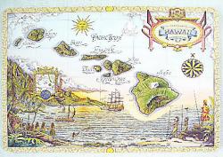 ハワイアン・ヴィンテージポストカード/オールドハワイ