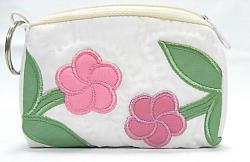 ハワイアンキーコインポーチ（プルメリア）