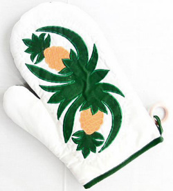 【メール便・送料無料】ハワイアン・鍋つかみ/パイナップルMC2