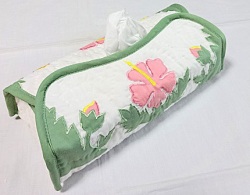 【アウトレットSALE品・メール便送料無料】ハワイアンティッシュボックスカバー/ハイビスカスMCP