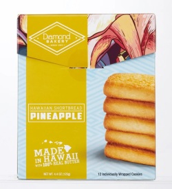 ダイアモンドベーカリー/ハワイアンショートブレッドクッキー/パイナップル（125g）