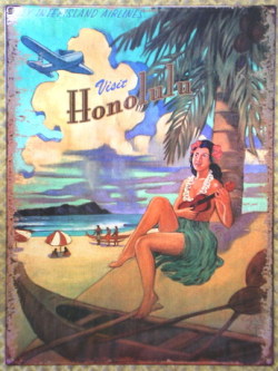 ハワイアン看板/Honolulu