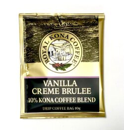 ロイヤルコナコーヒー/バニラクリームブリュレ/10%KONAドリップコーヒーバッグ(10g)