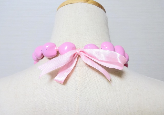 マイレレイセット、ピンクレイセット、ククイナッツチョーカー、シェルレイ ククイナッツレイ/ライトピンク