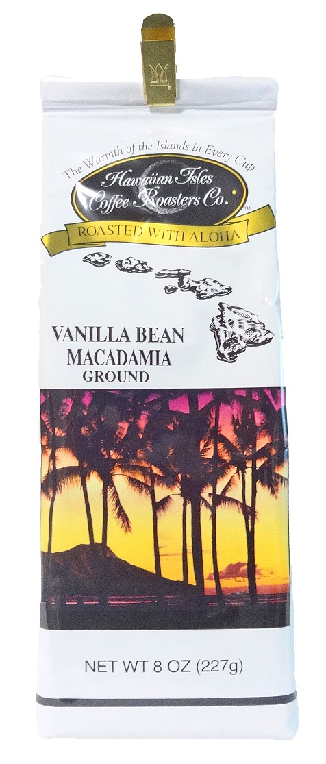 レア希少　ハワイアンアイルズ　コーヒー　バニラマカダミア  8Z 227g 粉 Amazon | Hawaiian Isles ハワイアンアイルズコーヒー バニラ