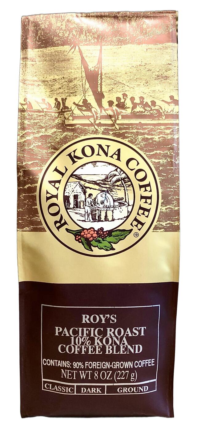 ロイヤルコナコーヒー・ロイズ/パシフィックロースト/粉タイプAD8oz(227g)